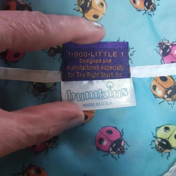 Bundle Bumkins bibs Vintage 90s The Right Start - Picture 3 of 13